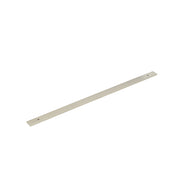Bellevue 320mm Solid Brass Plain Backplate Dull Brushed Nickel