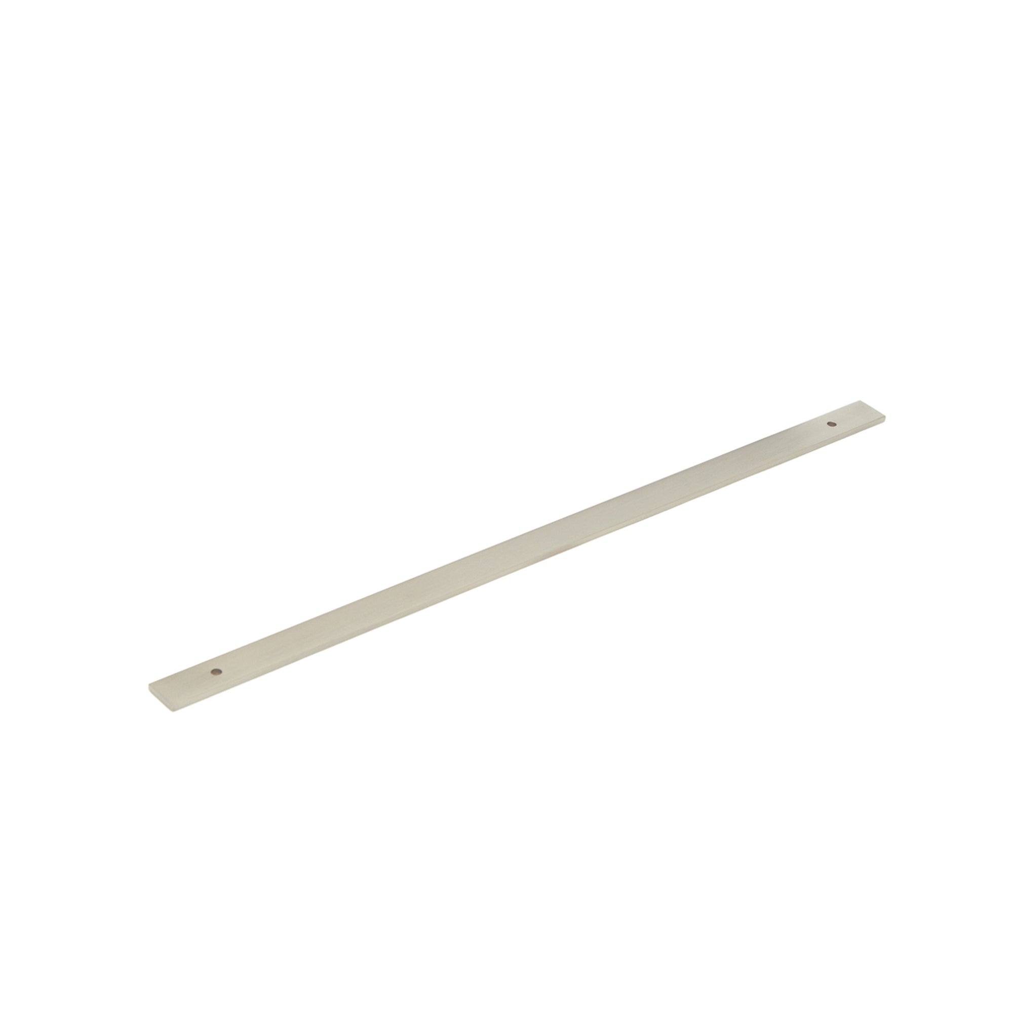 Bellevue 320mm Solid Brass Plain Backplate Dull Brushed Nickel