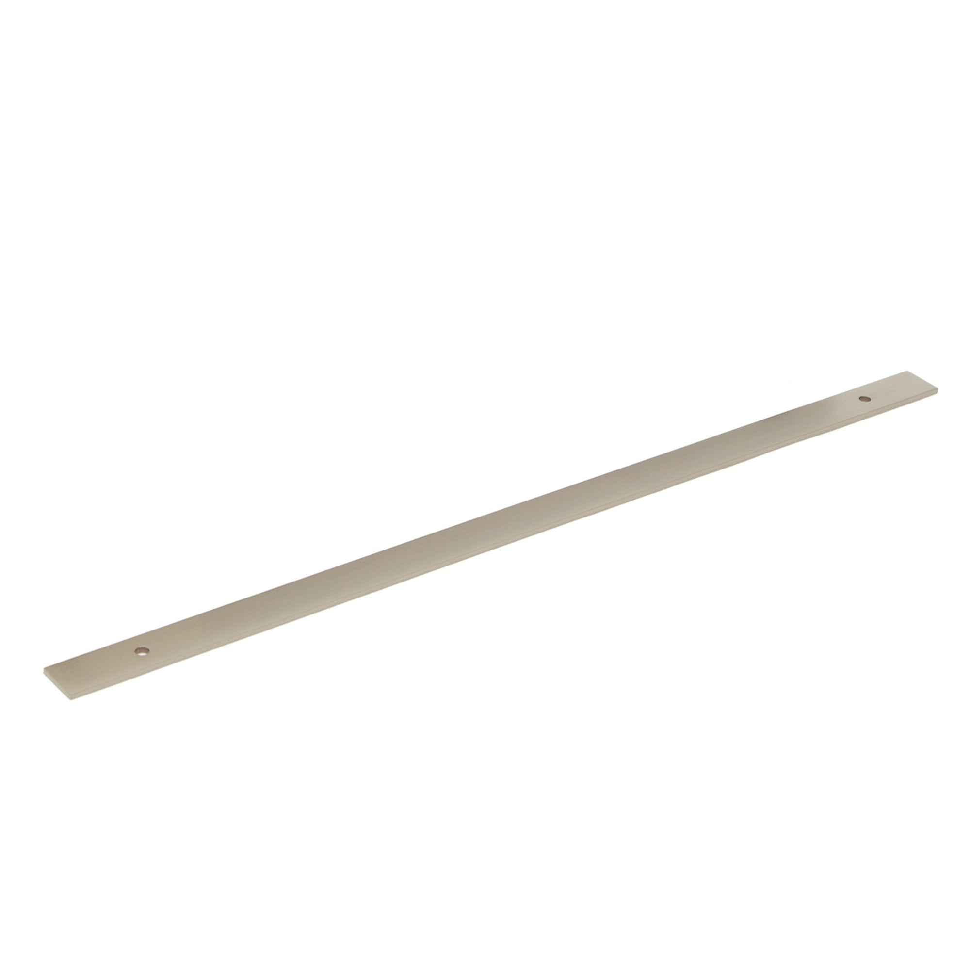 Bellevue 416mm Solid Brass Plain Backplate Dull Brushed Nickel