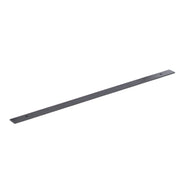 Bellevue 416mm Solid Brass Plain Backplate Matt Black