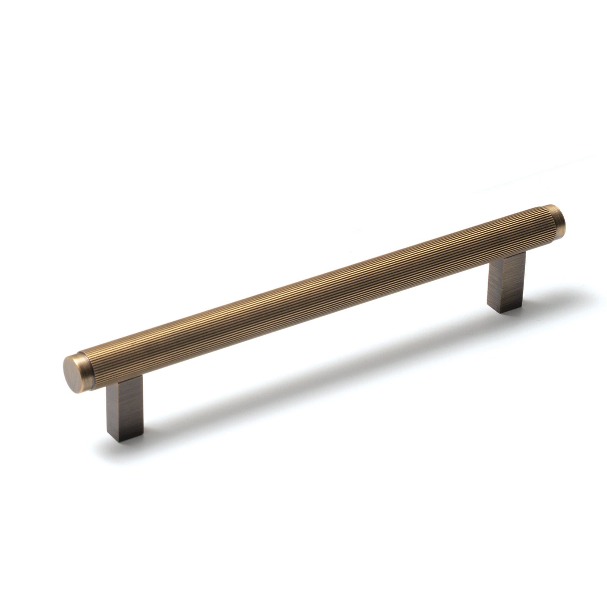 Bellevue 160mm Solid Brass Lined Bar Pull Dark Brushed Brass