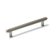 Bellevue 160mm Solid Brass Lined Bar Pull Dull Brushed Nickel