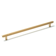 Bellevue 320mm Solid Brass Lined Bar Pull Brushed Satin Brass