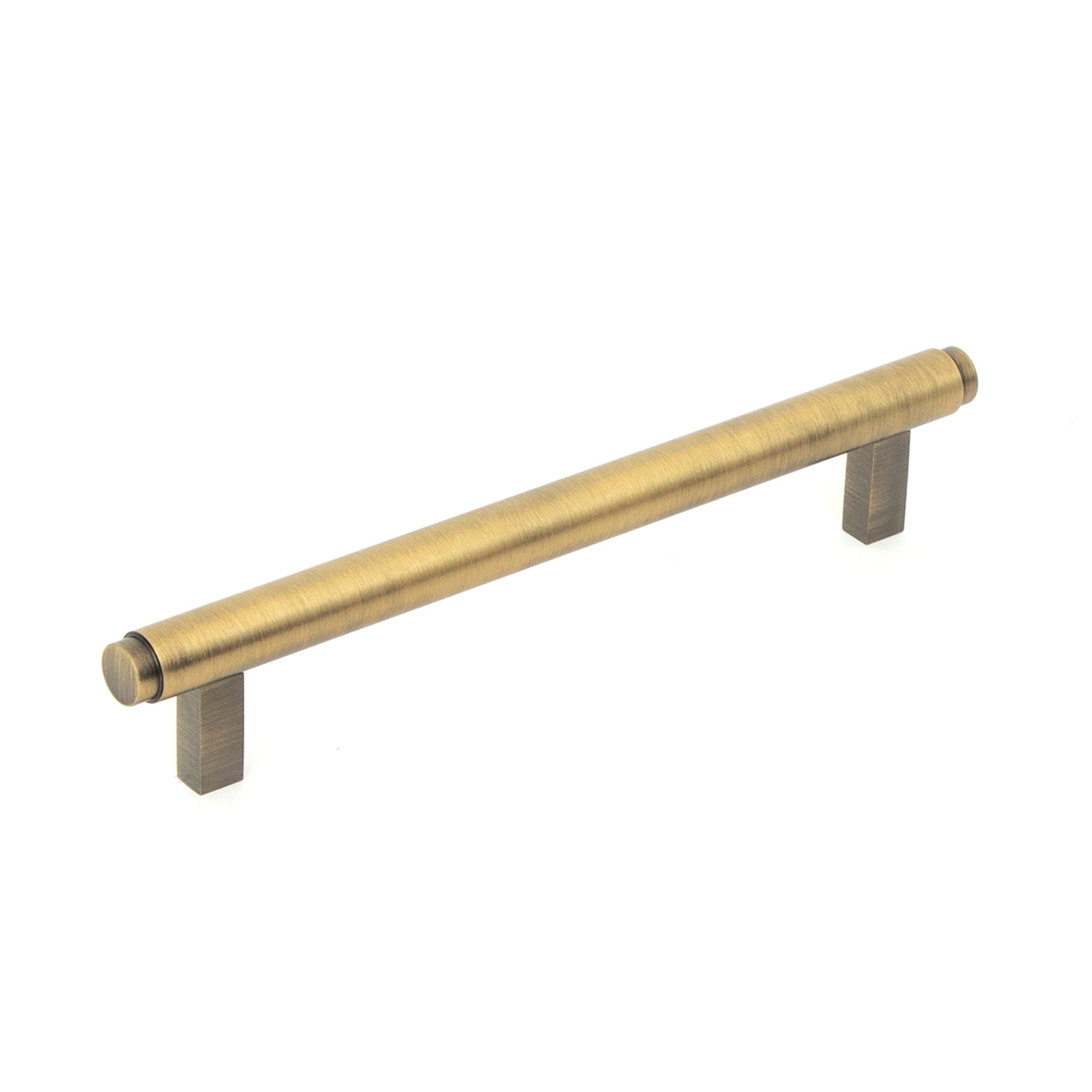 Bellevue 160mm Solid Brass Plain Bar Pull Dark Brushed Brass
