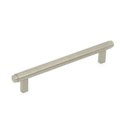 Bellevue 160mm Solid Brass Plain Bar Pull Dull Brushed Nickel