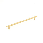 Bellevue 320mm Solid Brass Plain Bar Pull Brushed Satin Brass