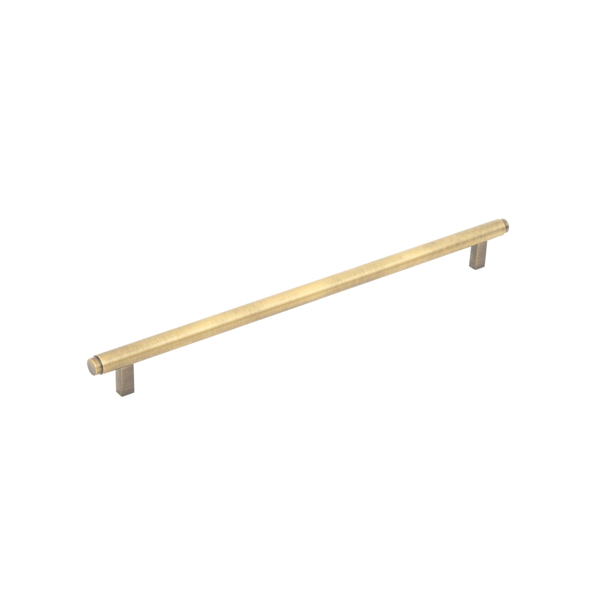 Bellevue 320mm Solid Brass Plain Bar Pull Dark Brushed Brass