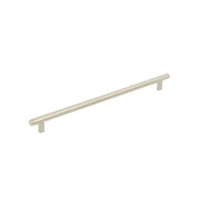 Bellevue 320mm Solid Brass Plain Bar Pull Dull Brushed Nickel