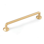 Caselle D Handle 160mm Satin Brass