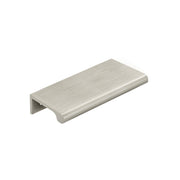 Momo Handles Chelsea Solid Brass Lip Pull Handle 96mm Dull Brushed Nickel