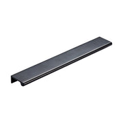 Momo Handles Chelsea Solid Brass Lip Pull Handle 256mm Matt Black