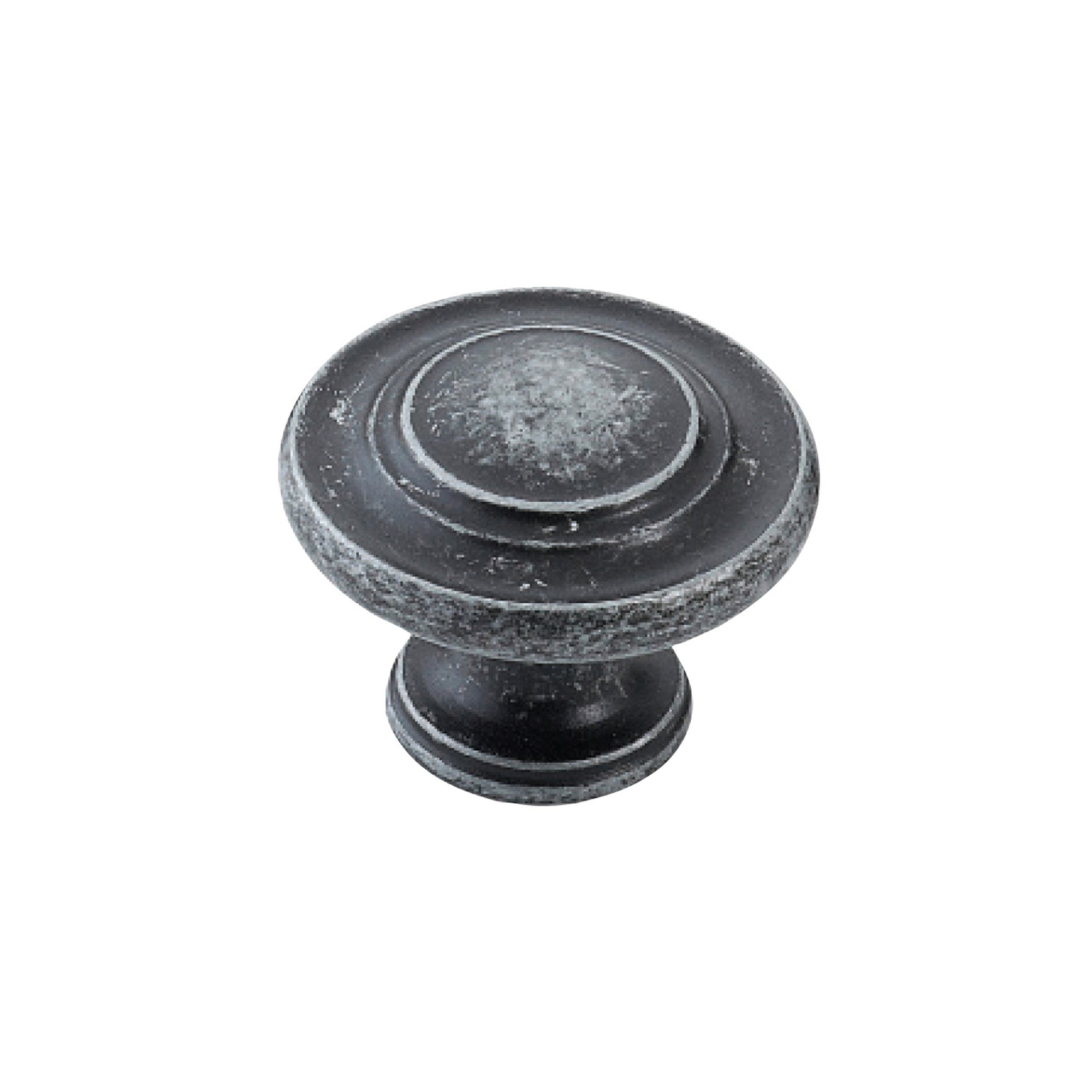 Florencia Concentric Knob 33mm Charcoal