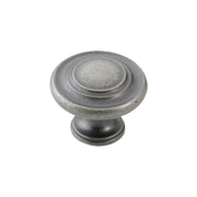 Florencia Concentric Knob 33mm European Pewter