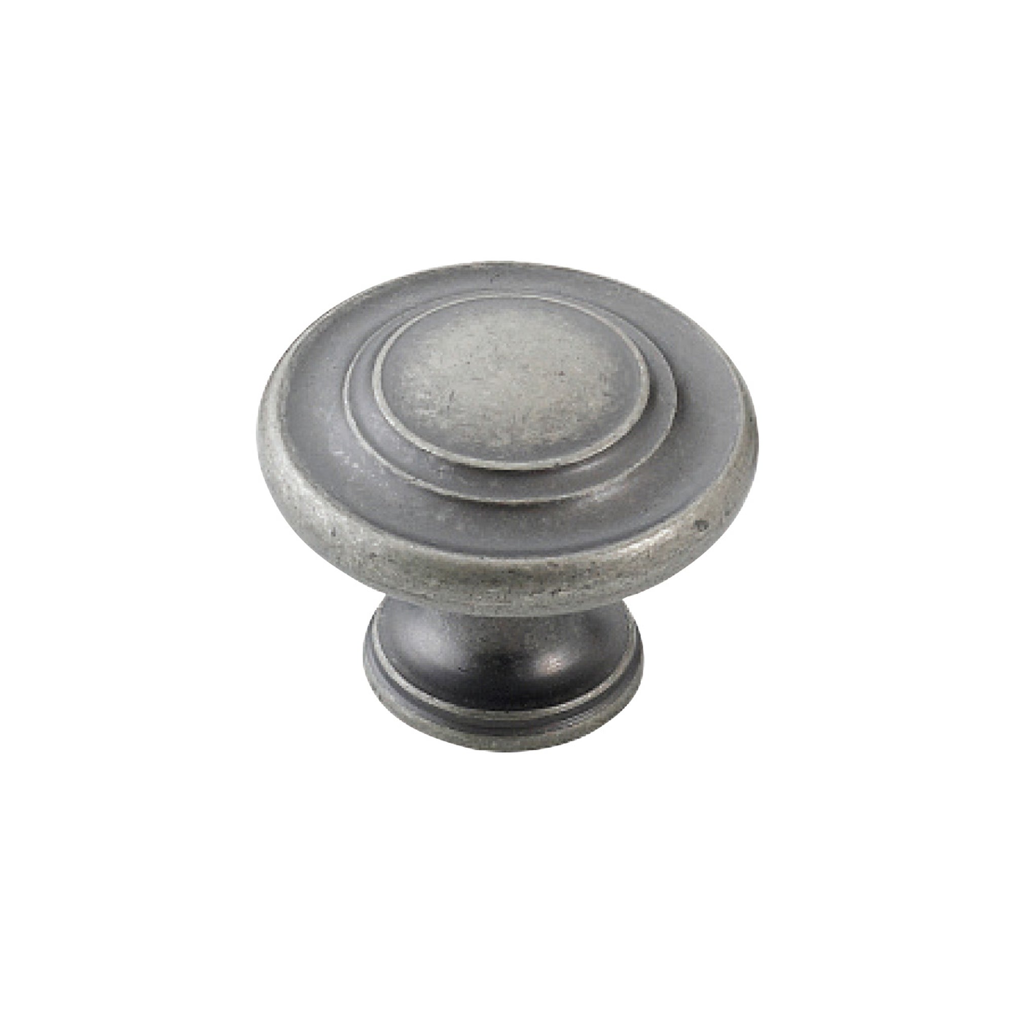 Florencia Concentric Knob 33mm European Pewter