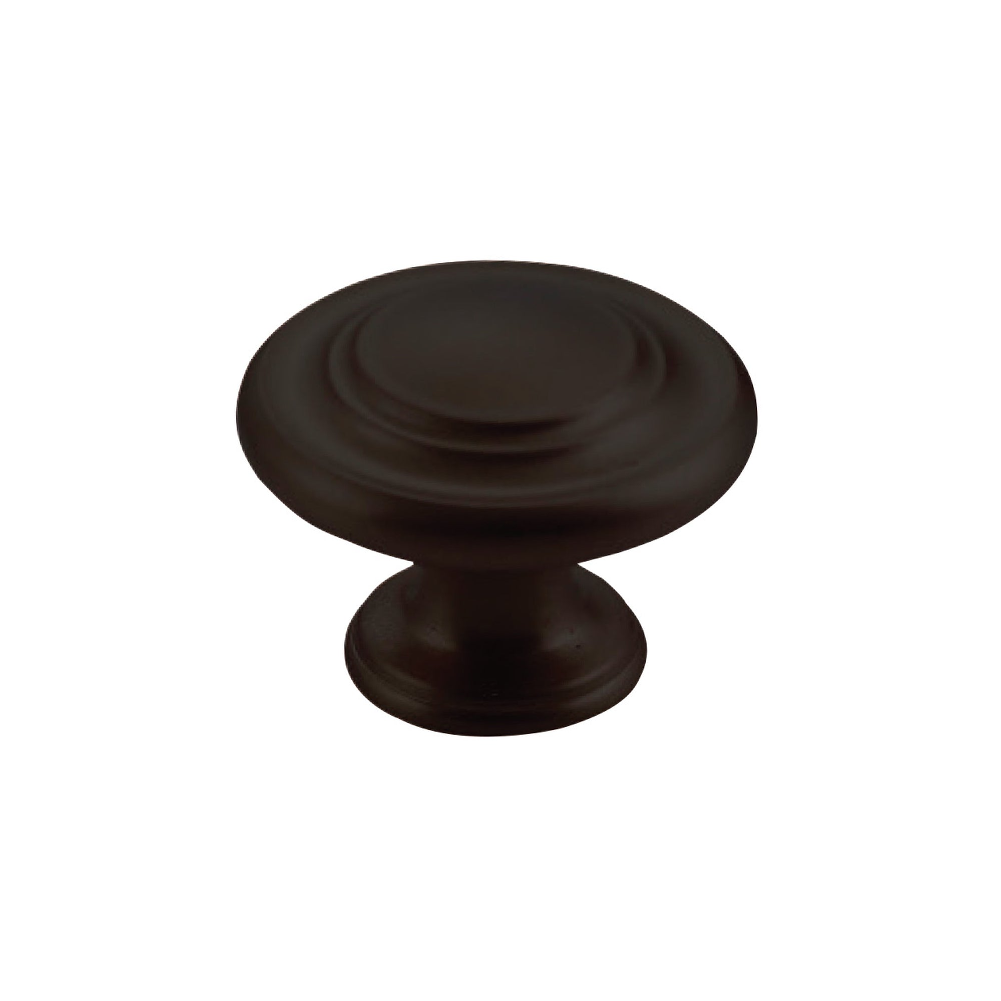 Florencia Concentric Knob 33mm Matt Black