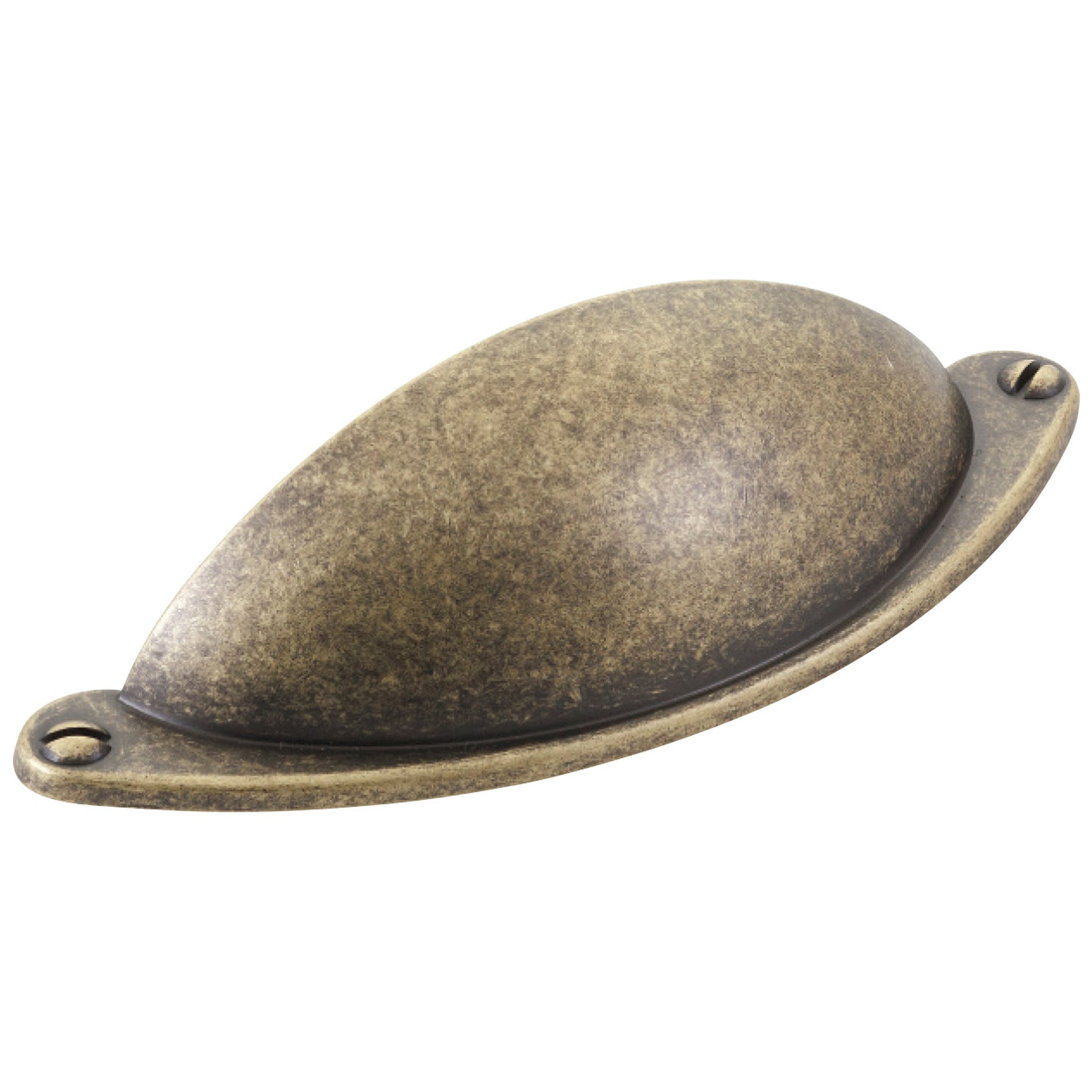 Florencia Cup Pull 64mm Antique Brass