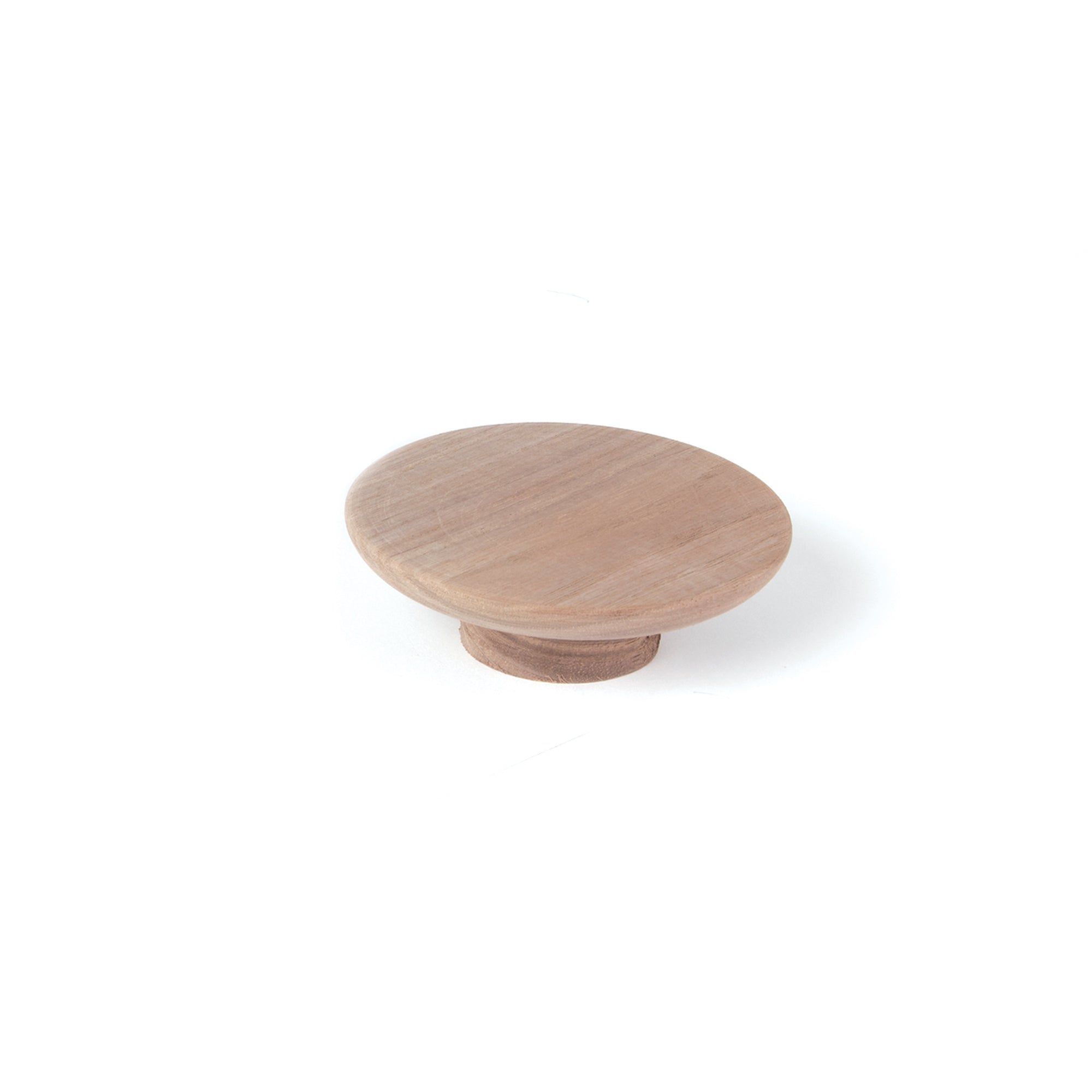Daintree Full Round Timber Handle 100mm Walnut Raw