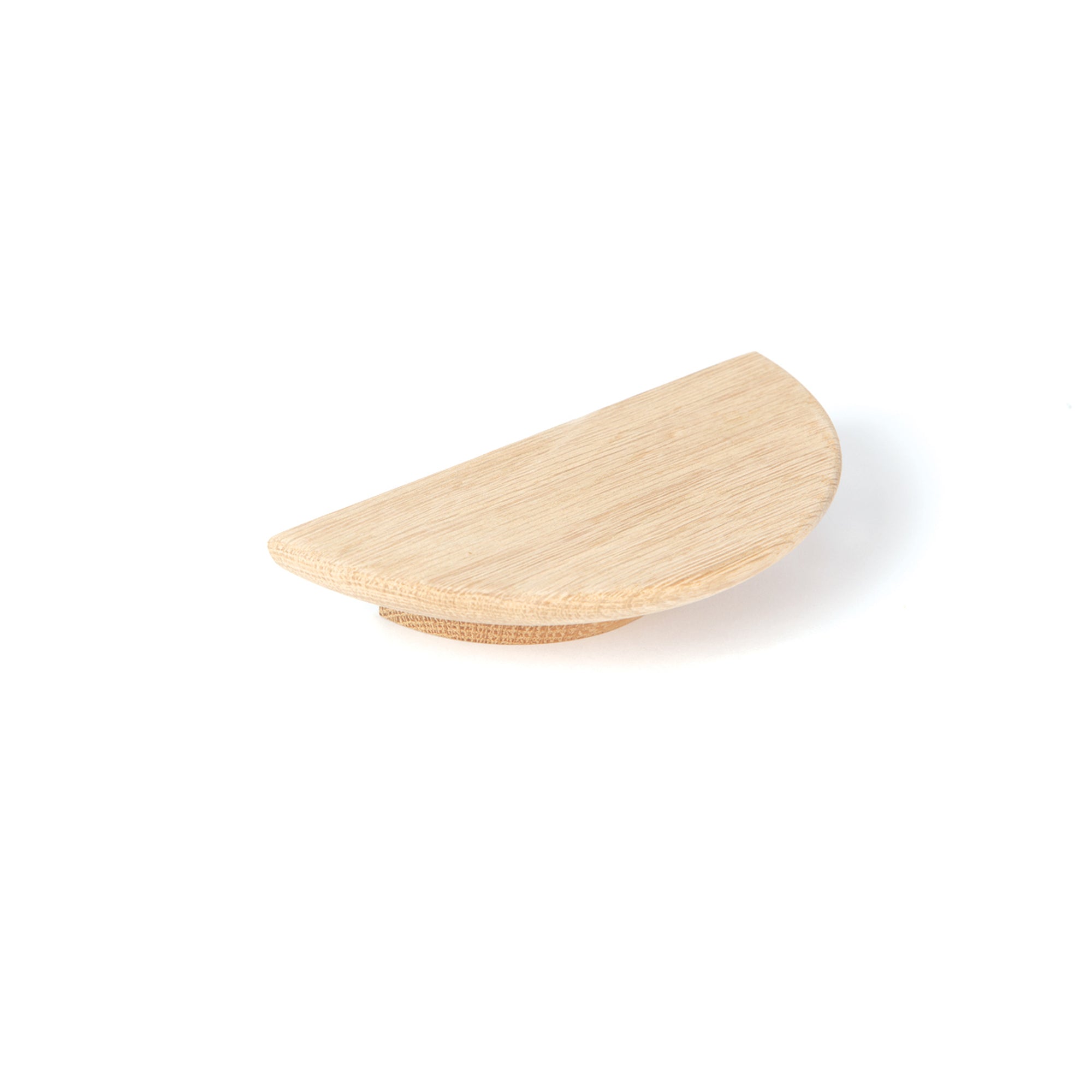 Daintree Half Round Timber Handle 200mm American Oak Raw