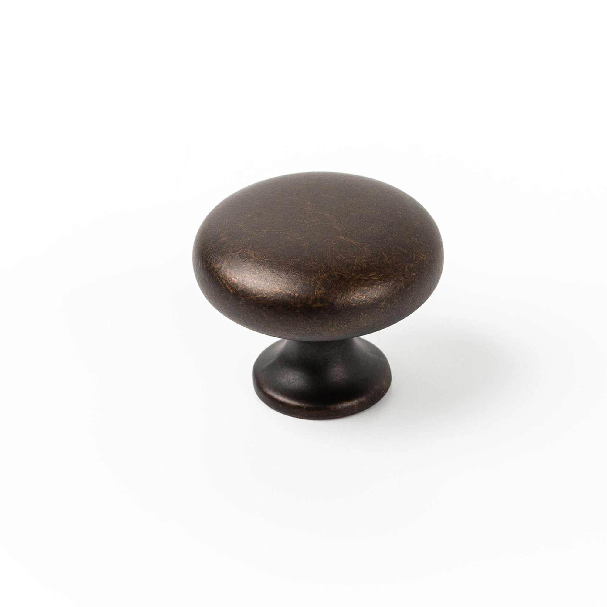 Duke Round Knob 31mm Antique Brass
