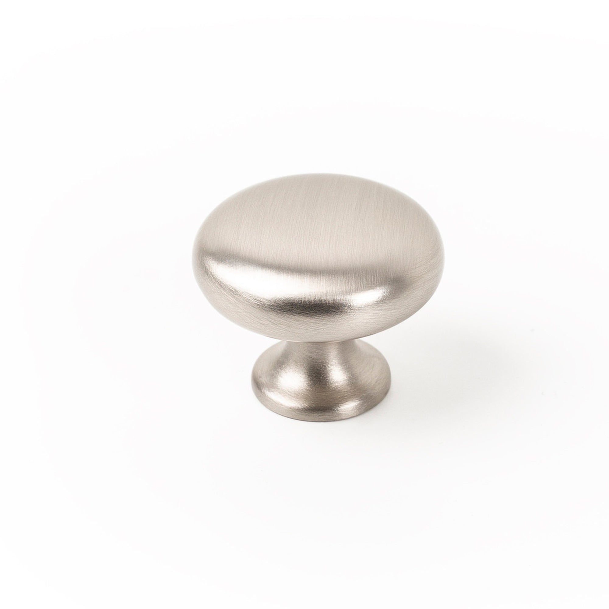 Duke Round Knob 31mm Brushed Nickel