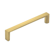 Dallas D Handle 128mm Brushed Matt Brass