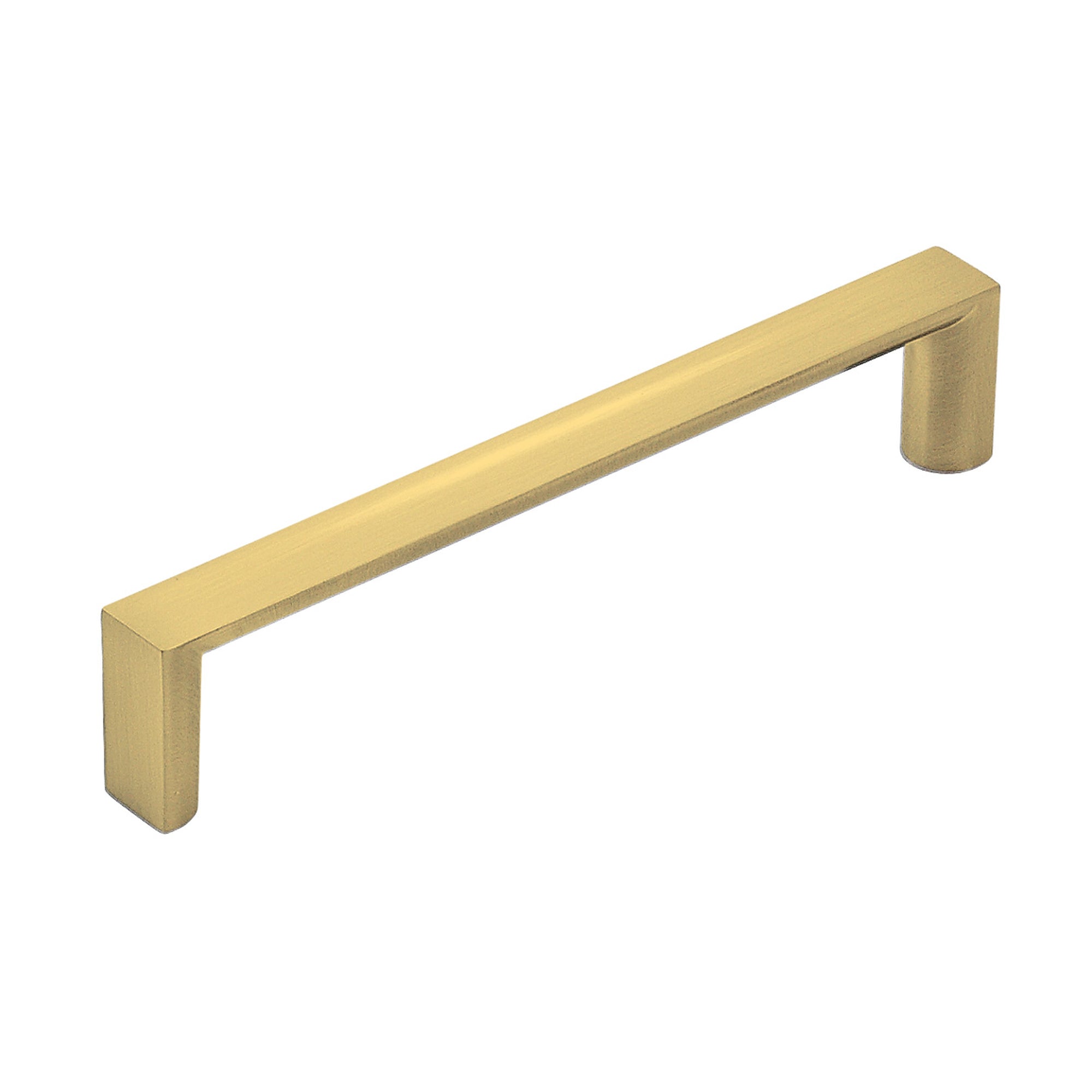 Dallas D Handle 128mm Brushed Matt Brass