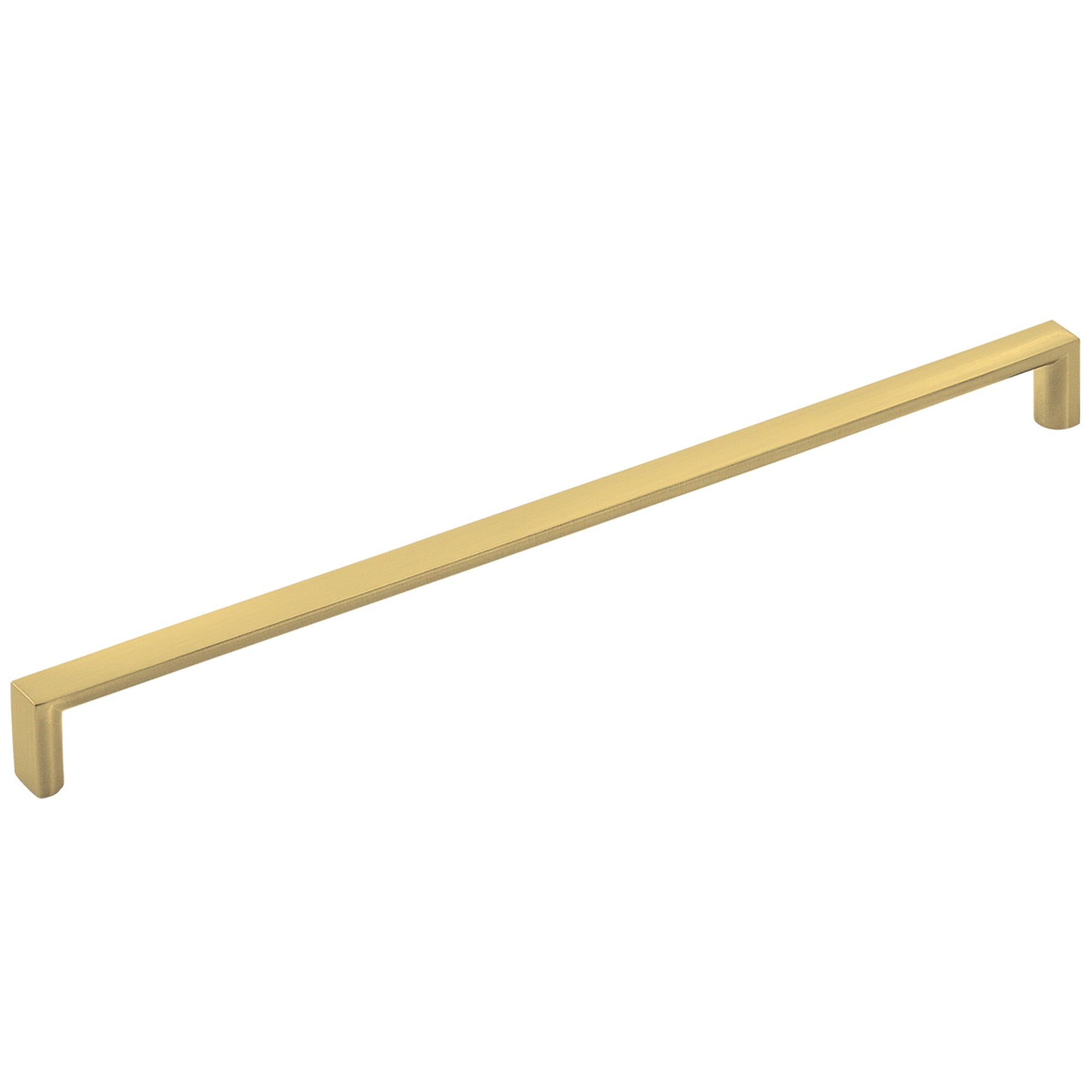 Dallas D Handle 352mm Brushed Matt Brass
