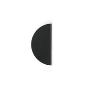 Sola Half Round Lip Pull - 80mm Matt Black