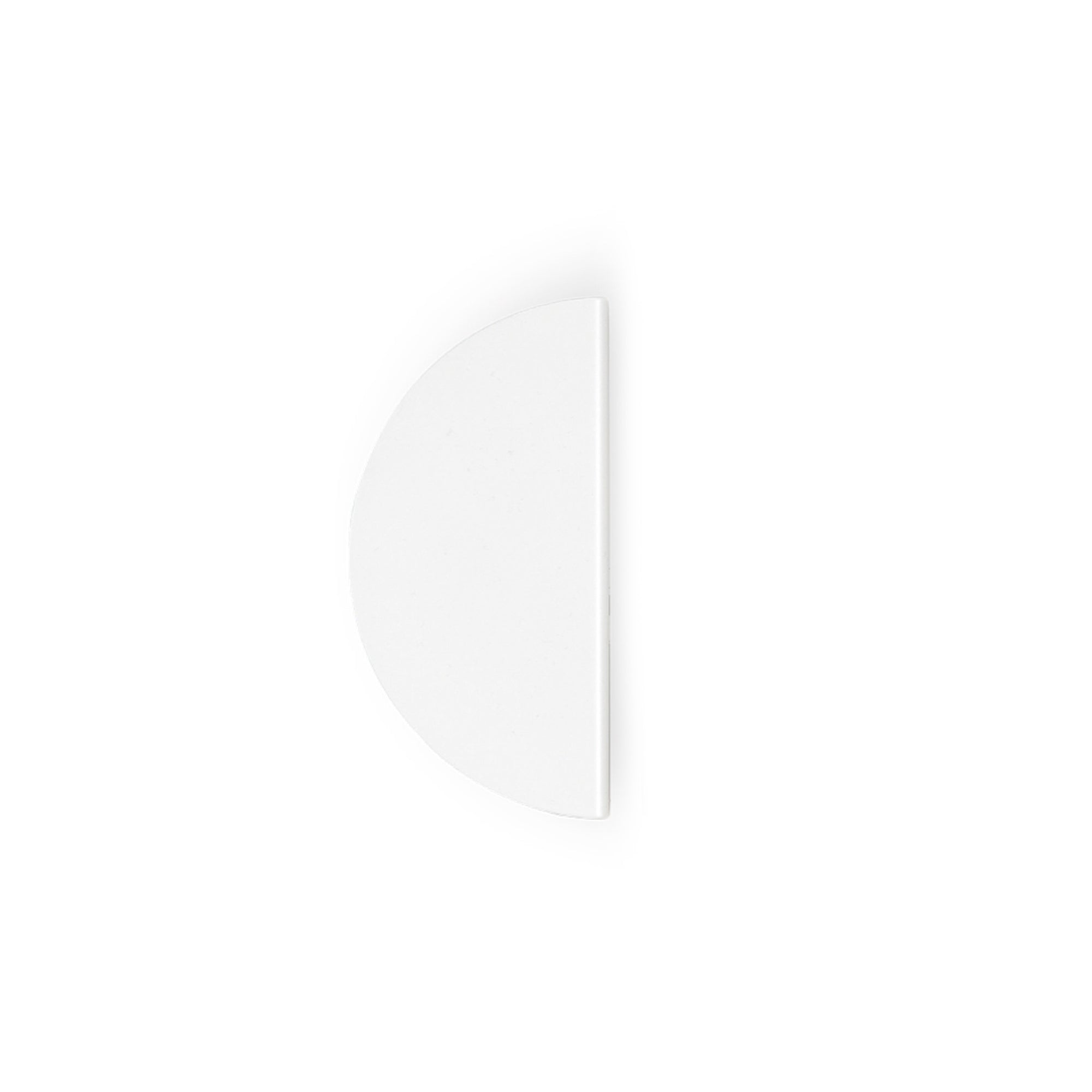 Sola Half Round Lip Pull - 80mm White