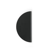 Sola Half Round Lip Pull - 120mm Matt Black