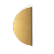 Sola Half Round Lip Pull - 160mm Brushed Brass