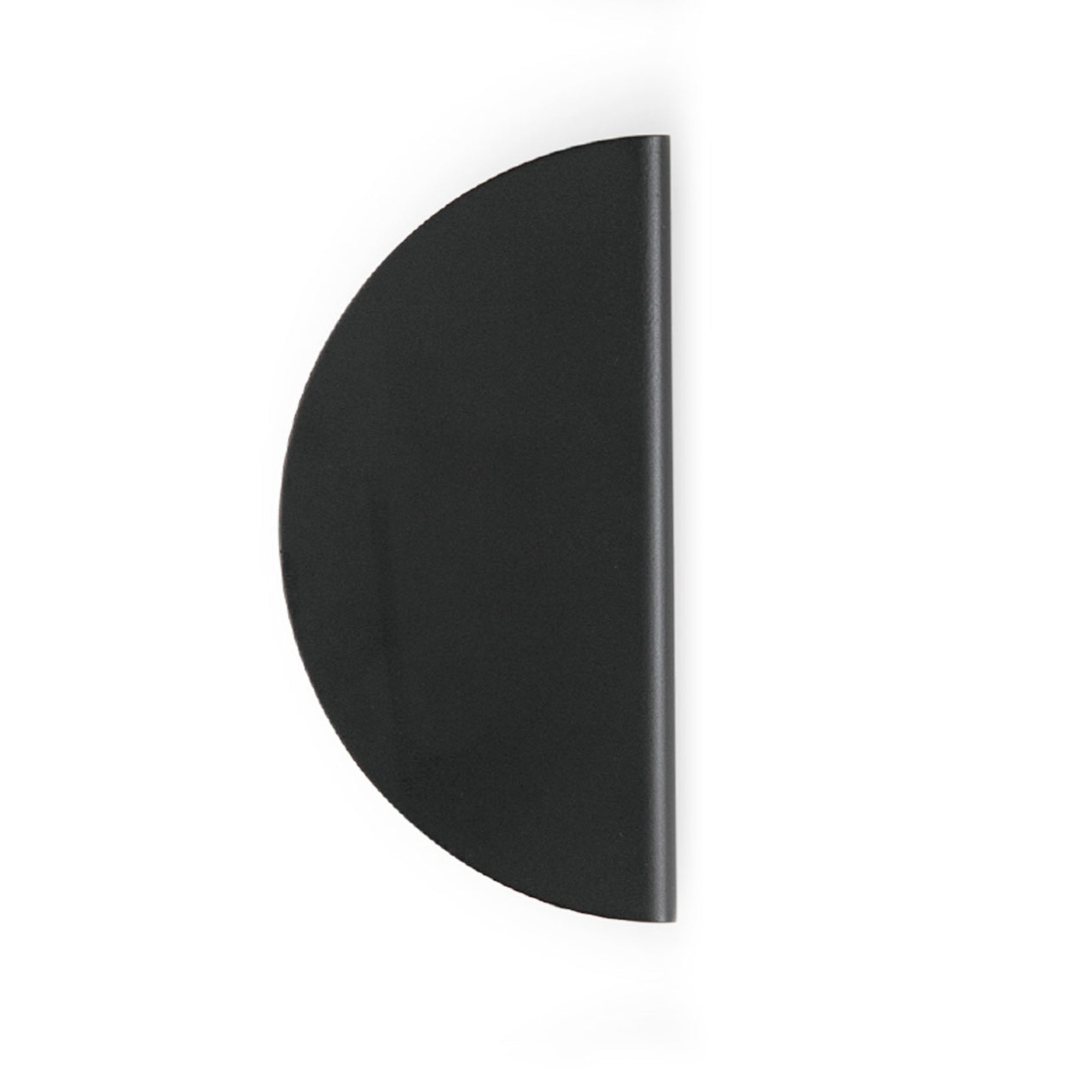 Sola Half Round Lip Pull - 160mm Matt Black