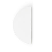 Sola Half Round Lip Pull - 160mm White