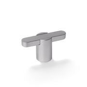 Momo Fusion T Knob 58mm Brushed Nickel