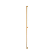 Graf Knurled D Handle 1178mm Brushed Dark Brass