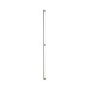 Graf Knurled D Handle 1178mm Dull Brushed Nickel