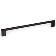 Graf Knurled D Handle 256mm Brushed Black