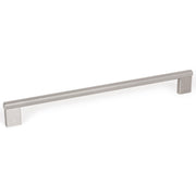 Graf Knurled D Handle 256mm Dull Brushed Nickel