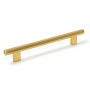 Hendrix Bar Pull 160mm Brushed Satin Brass