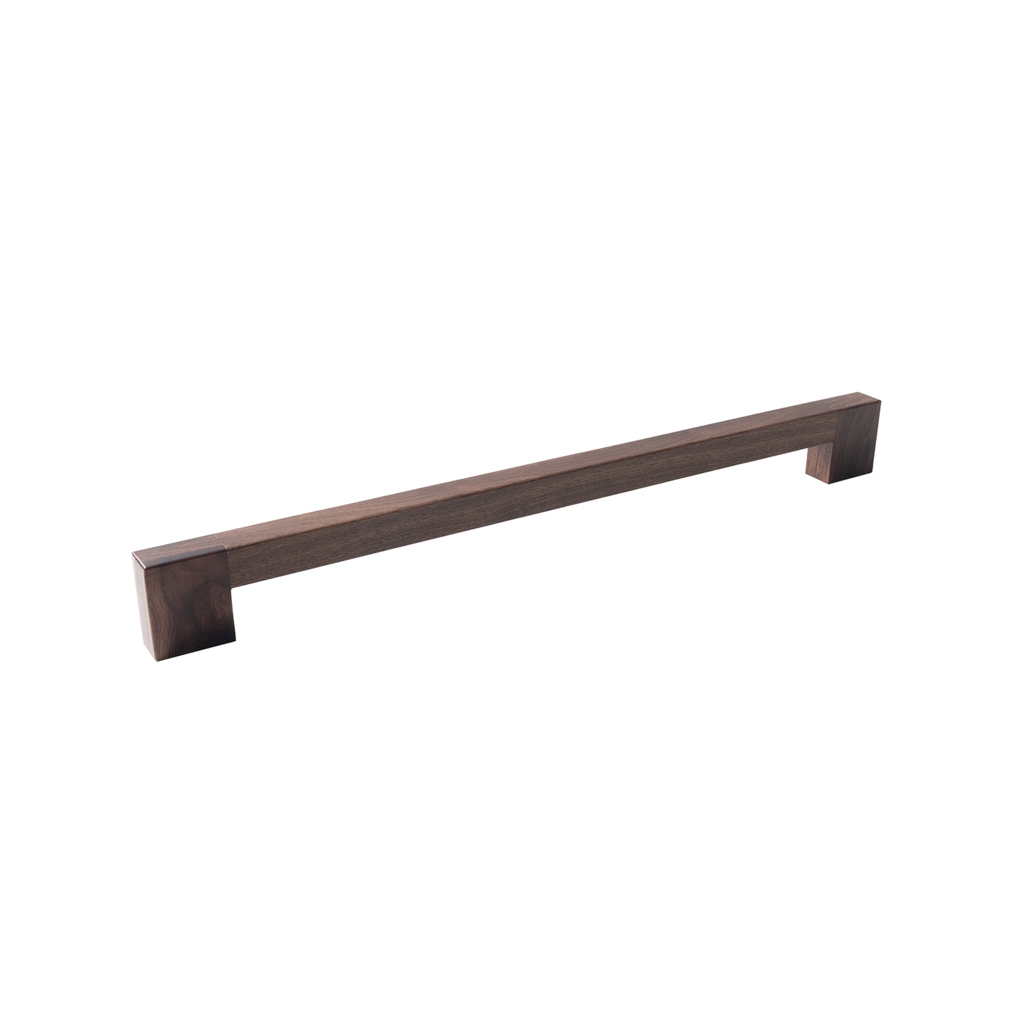 Momo Handles Hako Big Back to Back Door Pull Set 480mm Walnut