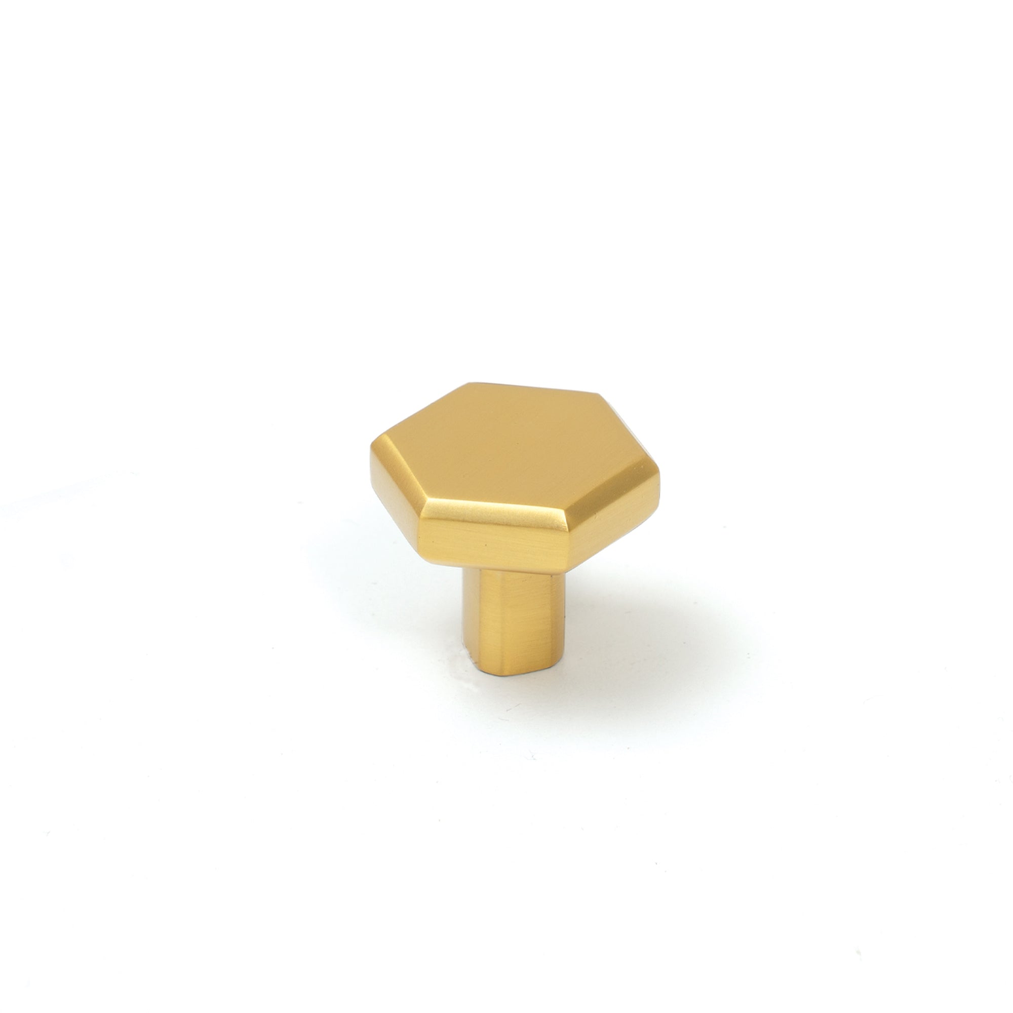 Hendrix Knob 32mm Brushed Satin Brass