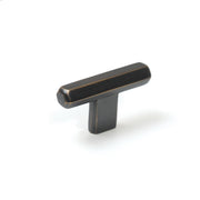 Hendrix T Knob 60mm Antique Brass