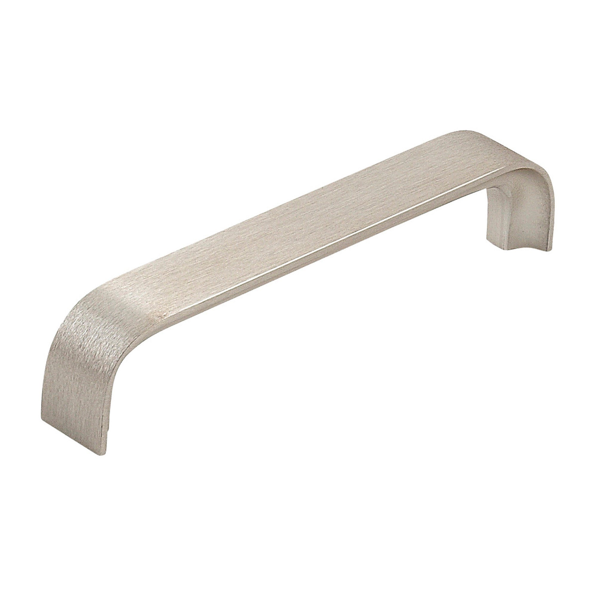 Kempten D Handle 160mm Aluminium Brushed Nickel