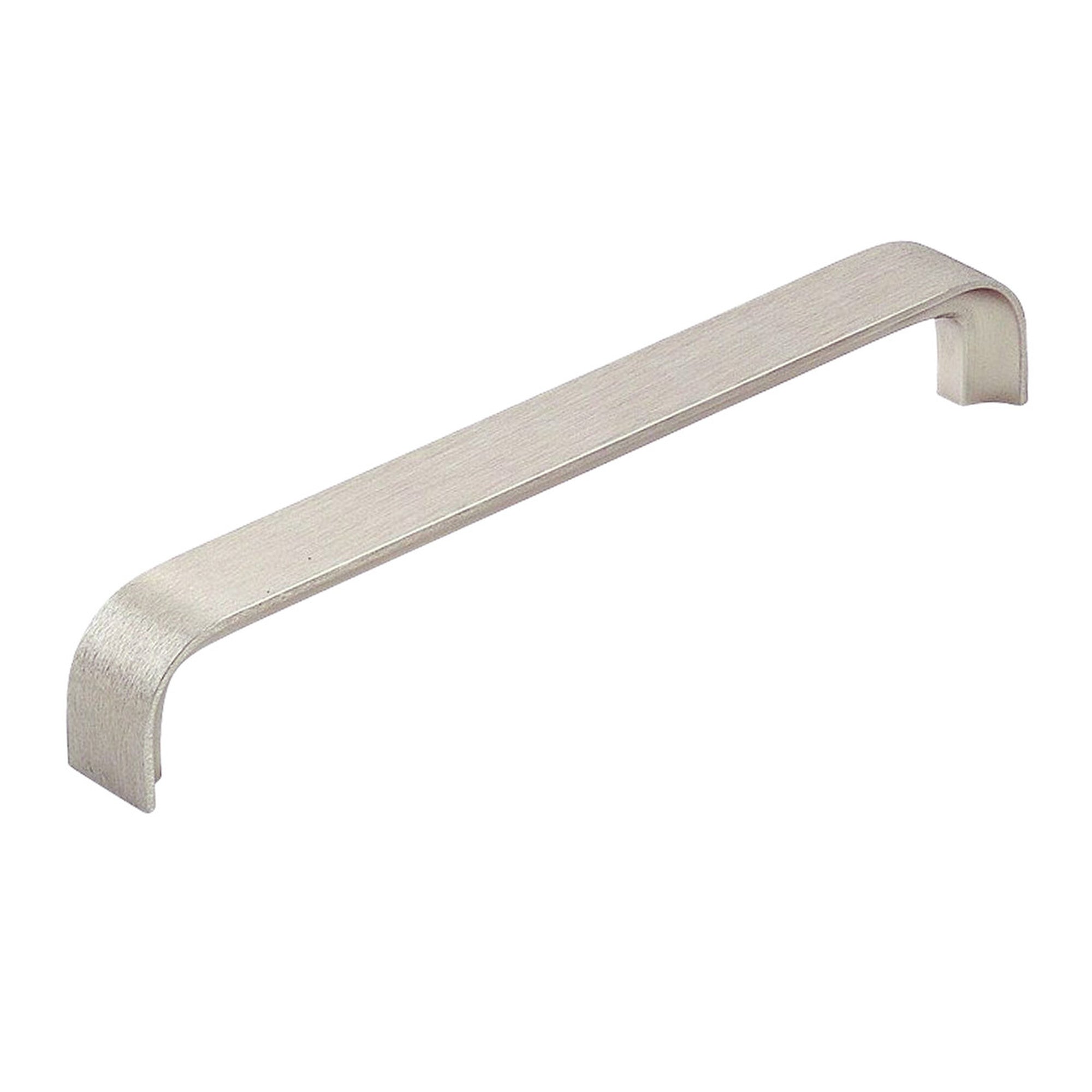 Kempten D Handle 224mm Aluminium Brushed Nickel