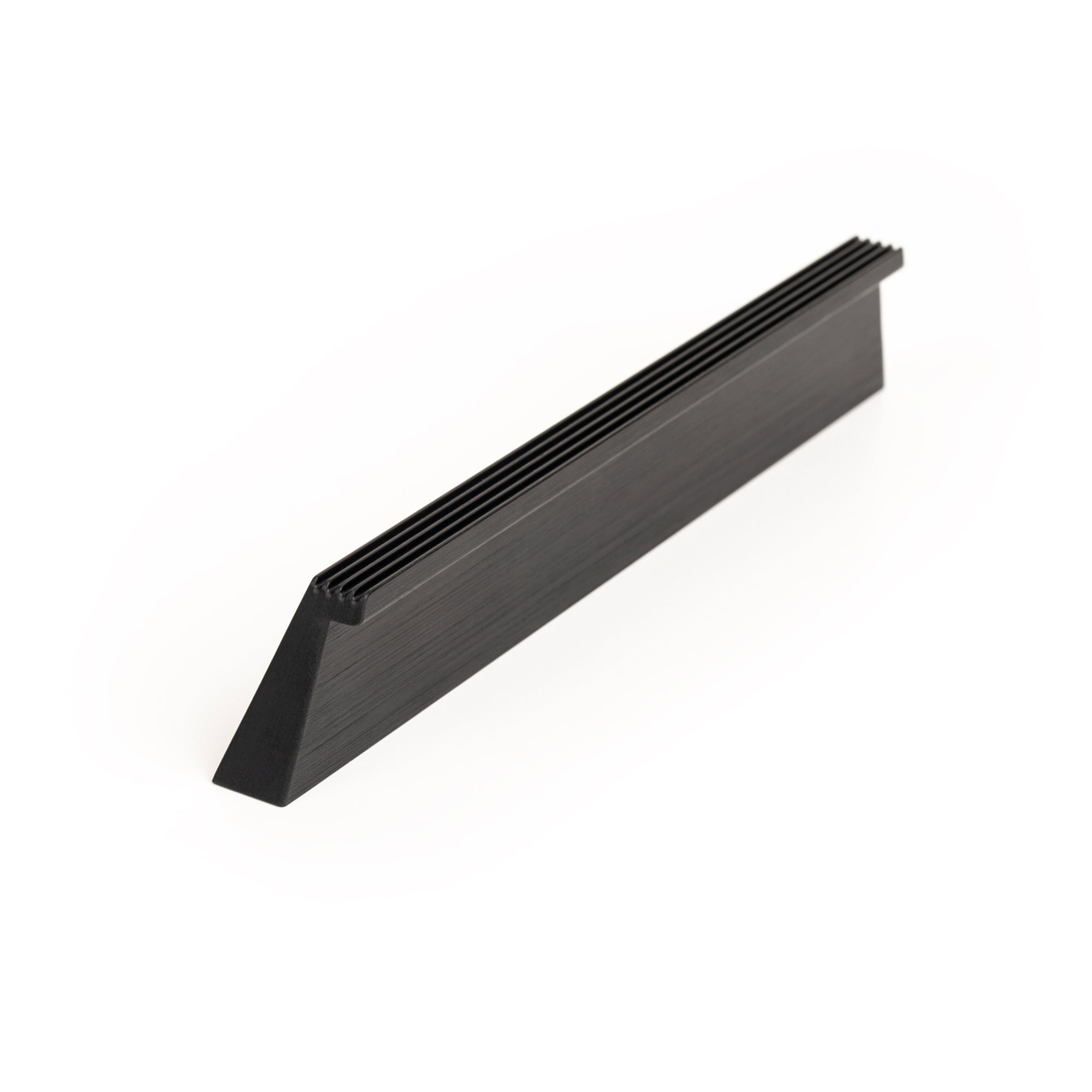 Rail 160mm D Handle Brushed Black
