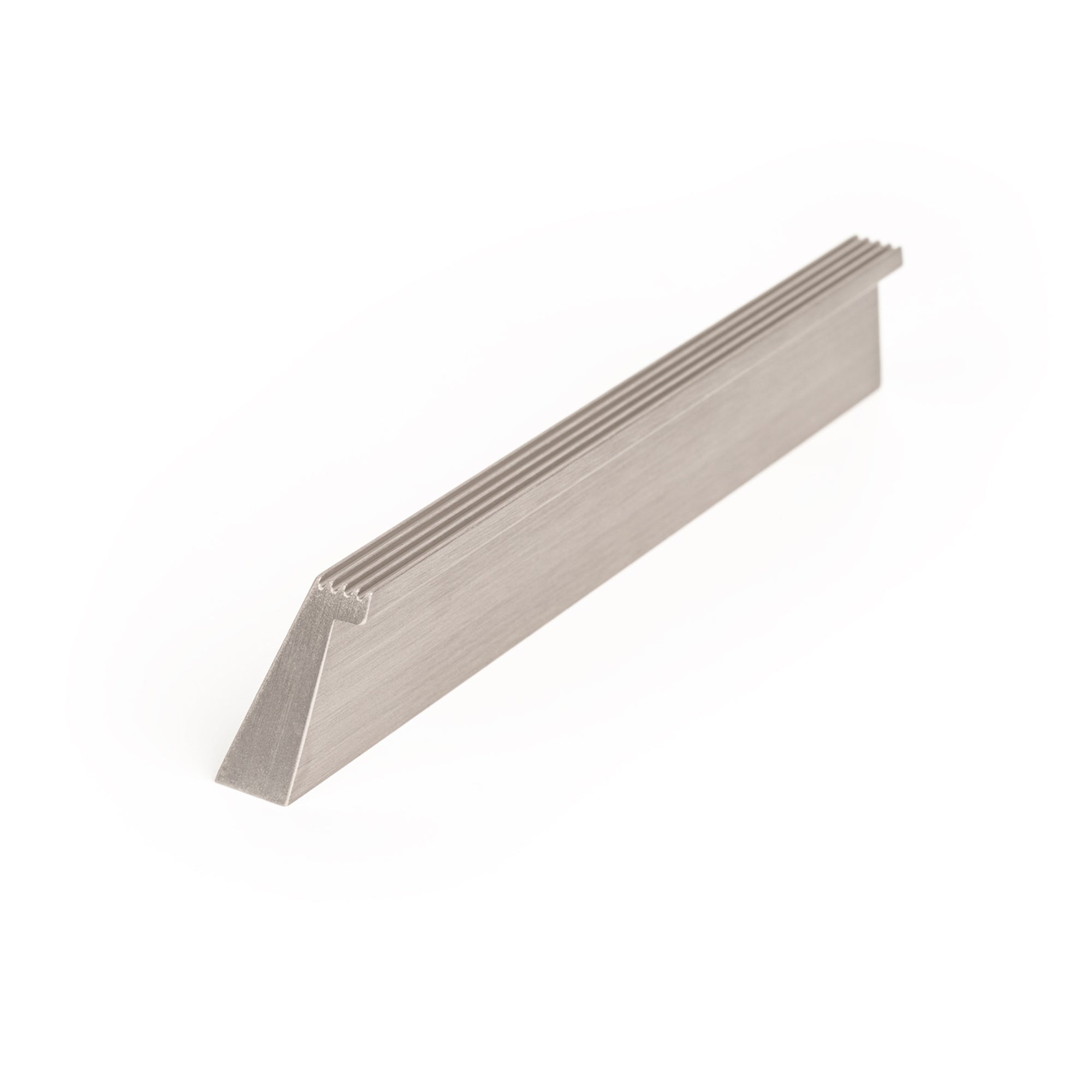 Rail 160mm D Handle Stainless Steel Look