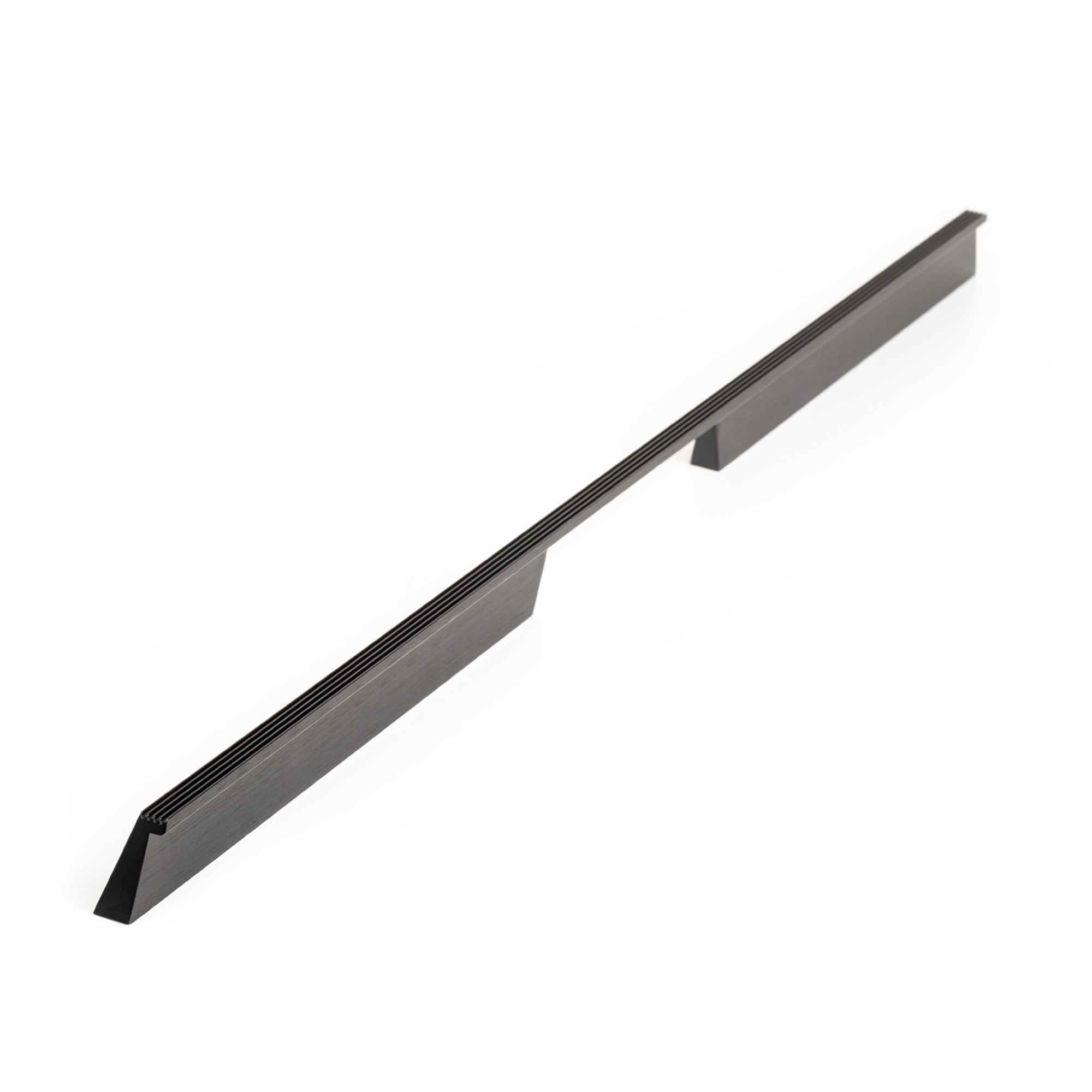 Rail 576mm D Handle Brushed Black