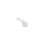 Luv Angled Knob 51mm Matt White