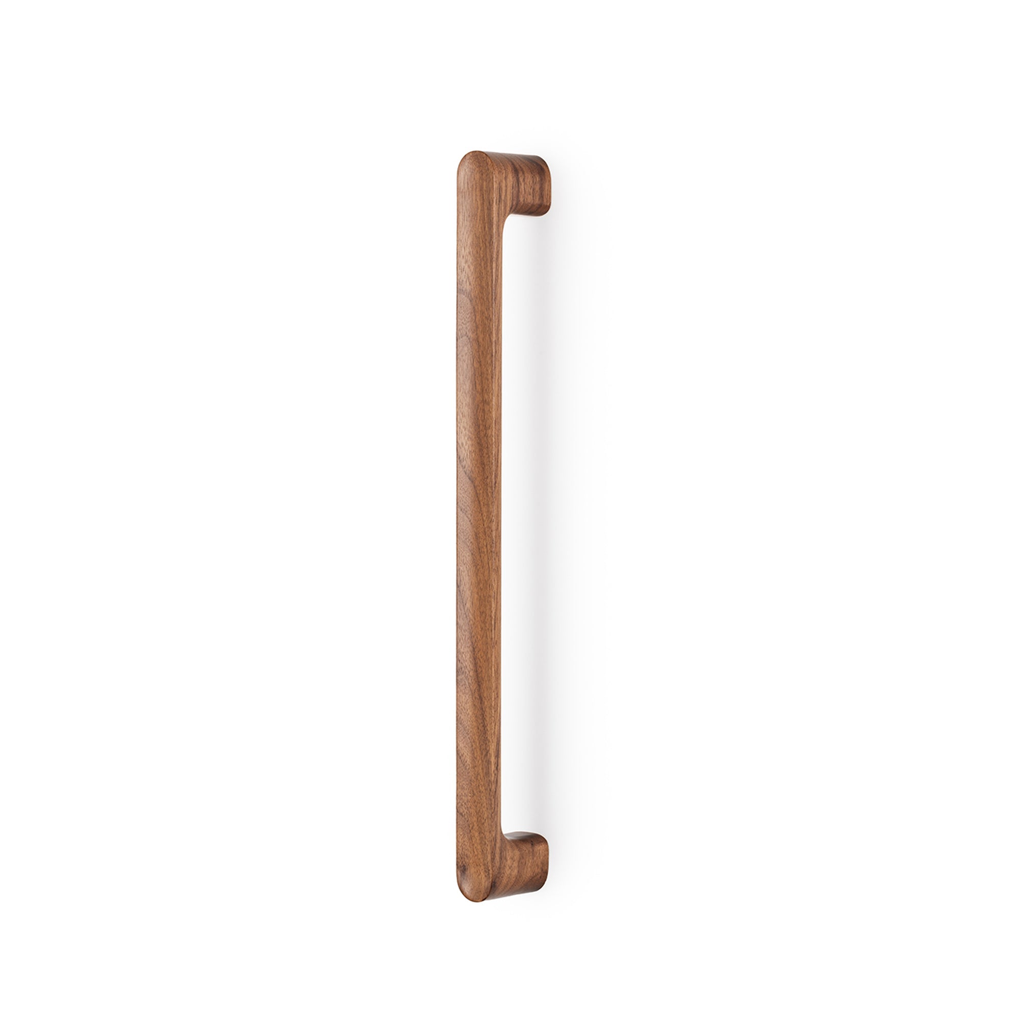 Momo Handles Luv Wood Big Back to Back Door Pull Set 384mm Walnut