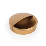 Momo Lidd Flush Pull 60mm Brushed Dark Brass